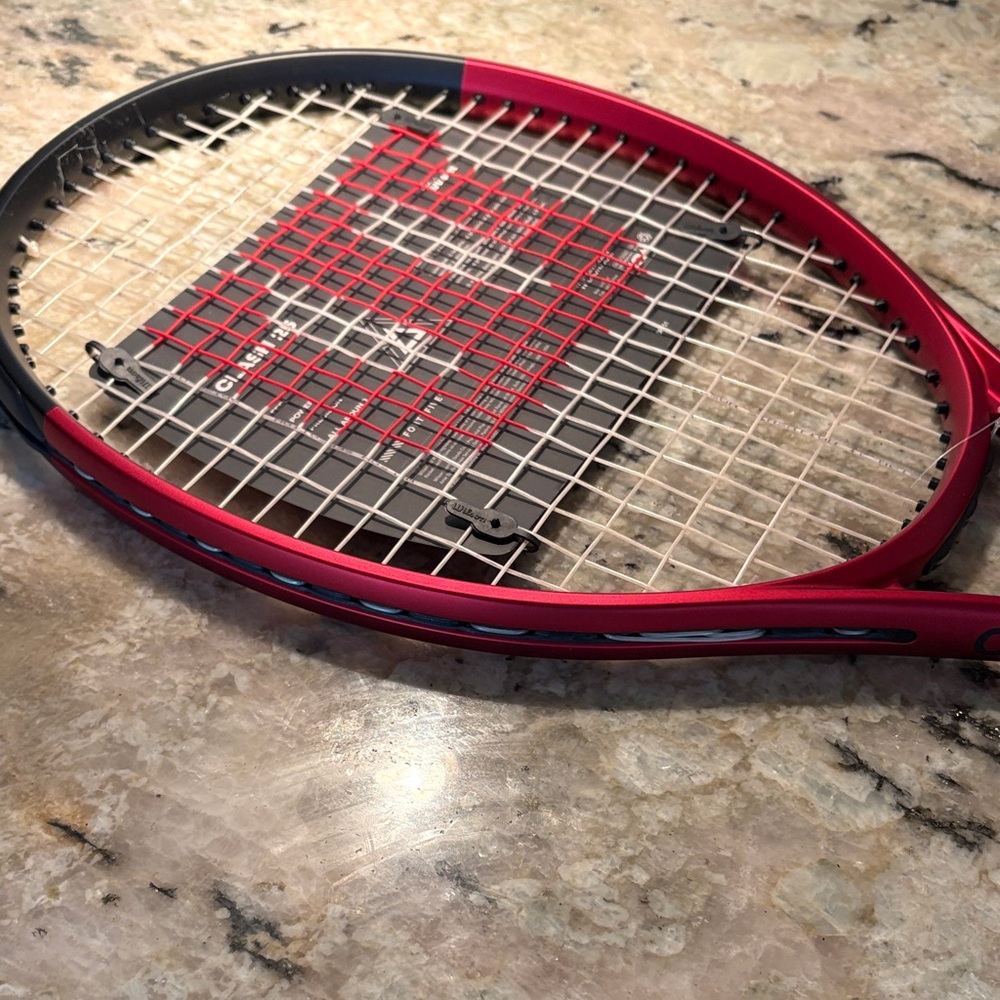 Wilson Youth Tennis Racket - Red/Black - Picture 4 of 10